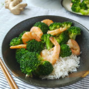 Broccoli and Shrimp Stir-fry